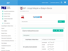 Tablet Screenshot of bip.bialybor.com.pl